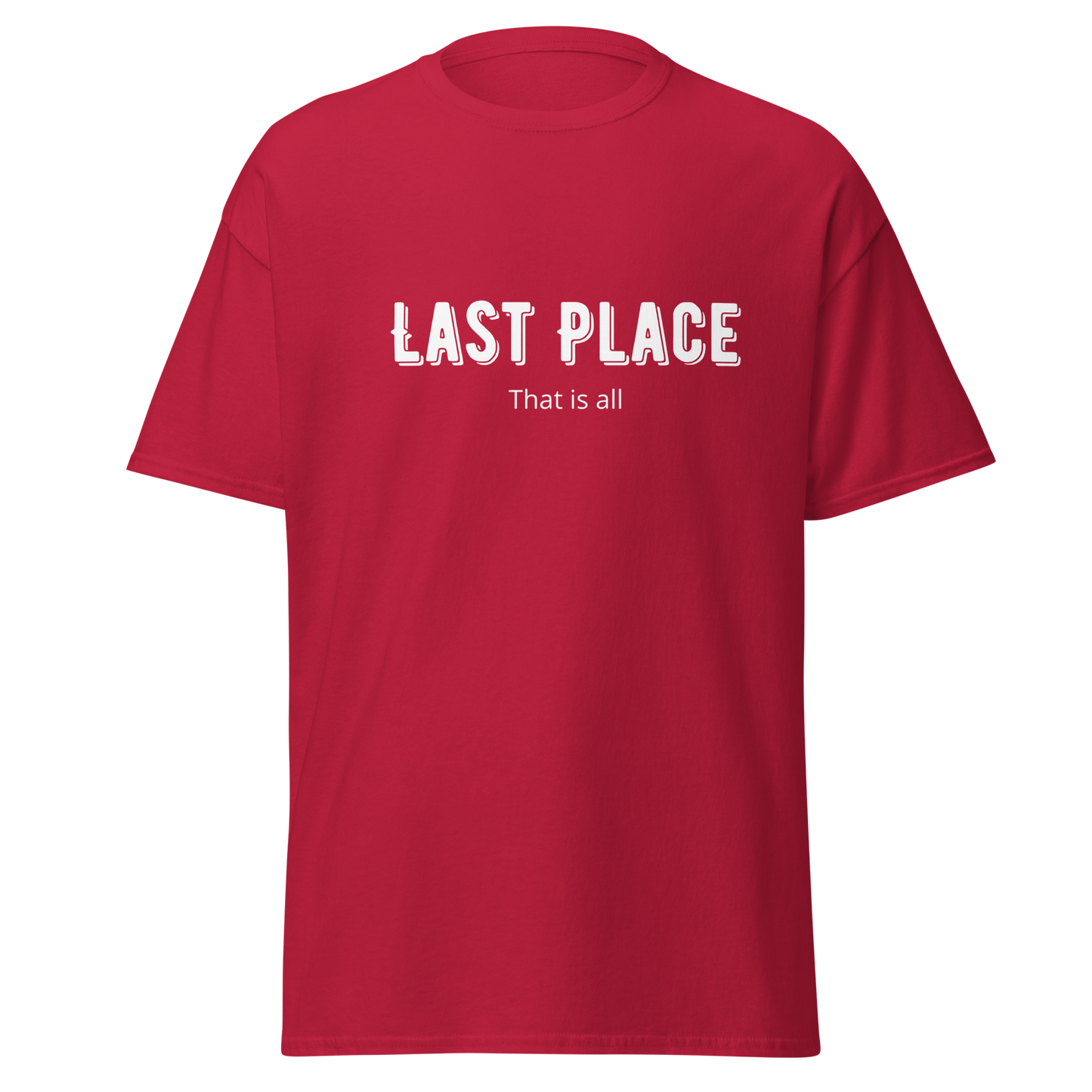 last Place Men's classic tee